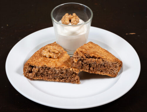 TORTA DI NOCI CON CREMA AL MASCARPONE